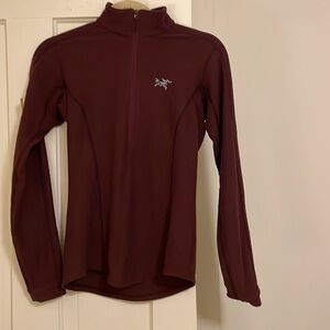 Arc’teryx Delta LT Half ZipNeck Base Layer XS